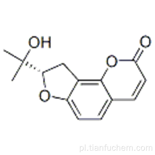 2H-Furo [2,3-h] -1-benzopiran-2-on, 8,9-dihydro-8- (1-hydroksy-1-metyloetylo) CAS 3804-70-4